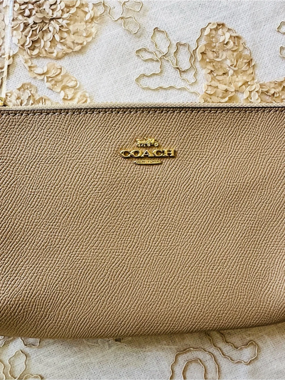 Coach compact wristlet